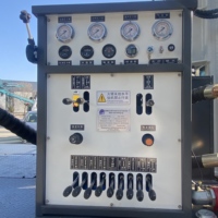 BDMCZ-200, foreuse rotative diesel d'occasion, 200 m, petite foreuse de puits montée sur camion, avec moteur, pompe, 55-76 kW, 140-325 mm