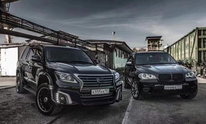 ชุดแต่งไวด์บอดี้สไตล์ WD สำหรับ Lexus LX570 รุ่นใหม่ ประกอบด้วยกันชนหน้าและหลัง สเกิร์ตข้าง และสปอยเลอร์ - Product Image 4