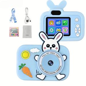 Appareil photo numérique pour enfants, mignon petit lapin, pour garçons et filles, cadeau d'anniversaire ou de Noël, mini, pas cher, écran 2,4 pouces, enregistrement vidéo - Product Image 2