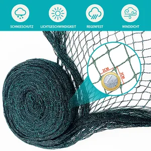 Multi-Colored HDPE Catch Bird Netting Anti Bird Net For Garden For Rice Field