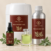 Minyak Esensial Daun Mugwort Alami Murni 100% Berkualitas Tinggi, Distilasi Uap, untuk Aromaterapi dan Dupa