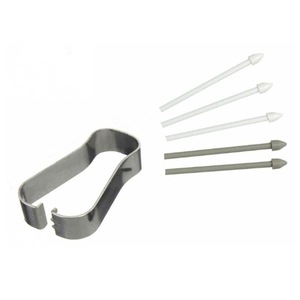 Pointes de rechange en plastique neuves pour stylet <span class=keywords><strong>S</strong></span> <span class=keywords><strong>Pen</strong></span> compatibles avec <span class=keywords><strong>S6</strong></span> <span class=keywords><strong>Lite</strong></span>, S7, S8, S9, S10, S23, S24, S25, Book <span class=keywords><strong>Tab</strong></span> - Product Image 3