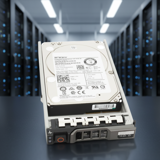 VYRKH 2TB 7200RPM SAS 6Gb/s Hot-Pluggable (512n) 3.5-Inch Enterprise Hard Drive for PowerEdge Server & PowerVault Storage Array