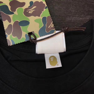 Alta calidad nueva llegada moda nuevo diseño camiseta luminosa Camo mono cabeza camiseta marca camisetas - Product Image 5