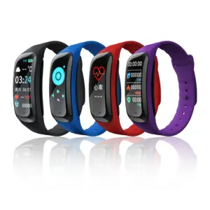 Sport Smart Horloge Mannen Vrouwen Fitness Smart Band Stappenteller Multifunctionele Bt Bloeddruk Bloed Zuurstof Polsband Voor Android Ios