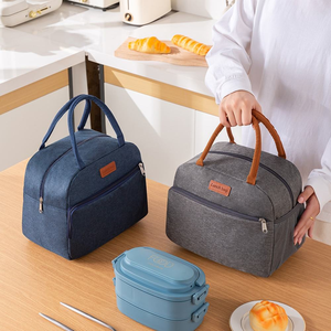 Bolsa Térmica Porta Alimentos de Moda <span class=keywords><strong>al</strong></span> por Mayor, Bolsa de Almuerzo Aislada de Tela Oxford <span class=keywords><strong>para</strong></span> el <span class=keywords><strong>Trabajo</strong></span> y Picnic - Product Image 2