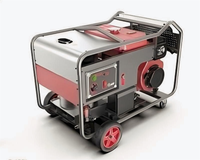 Nettoyeur à vapeur à eau chaude diesel VETEX Min 200Bar Ar Pump 10 HP, nettoyeur haute pression à jet d'eau chaude pour les installations agricoles