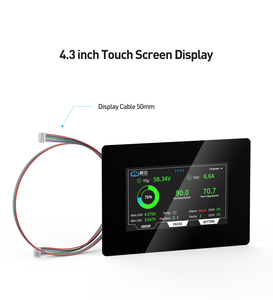 Jikong 4.3 inch <span class=keywords><strong>LCD</strong></span> hiển thị hoạt động cân bằng JK BMS phụ kiện JK cập nhật biến tần BMS tập tin đính kèm 4.3 phiên bản mới <span class=keywords><strong>LCD</strong></span> hiển thị - Product Image 2