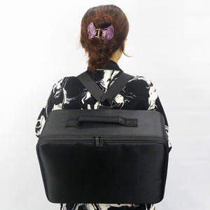 Grande taille professionnel Nakeup Case étanche maquillage <span class=keywords><strong>Train</strong></span> Case boîte de rangement sac de <span class=keywords><strong>voyage</strong></span> femmes beauté Case cosmétique organisateur - Product Image 6