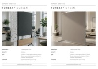 Paravent de bureau moderne autoportant en fibre de polyester, écran acoustique pour la réduction du bruit, la séparation des espaces, utilisation en extérieur et en intérieur