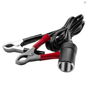 Jumper Wire With Alligator clip For Car Charging With Cable 2 core Connector Clamp Electrical For Battery