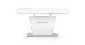 Mobili da pranzo moderni economici per ristoranti Design tavoli da pranzo in <span class=keywords><strong>legno</strong></span> <span class=keywords><strong>bianco</strong></span> a 6 posti con sedie - Product Image 4