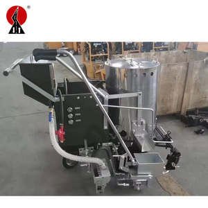 Machine de marquage de ligne de route thermoplastique personnalisée de logo de couleur à vendre <span class=keywords><strong>australie</strong></span> avec trémie de perles de verre - Product Image 1