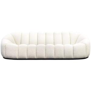 Sillón en Forma de Nube, Semicircular, Tapizado con Relleno de Espuma, Estilo Nórdico, Muebles para Sala de Estar - Product Image 5