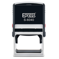Timbres de bureau personnalisés 60*40mm Rectangle en caoutchouc auto-encreur timbre automatique notaire papier Logo timbre faisant la Machine