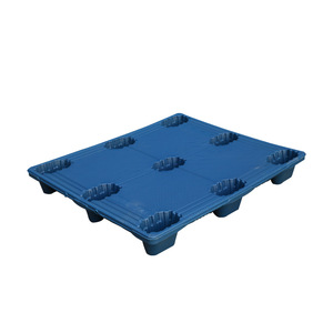 พาเลทพลาสติกขึ้นรูป 9 ขา ขนาด 1200x1200x150 มม. แบบเข้าได้ 4 ทาง สำหรับงานหนัก รับน้ำหนักได้มาก ใช้กับรถยก - Product Image 2