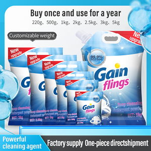 Détergent jetable efficace élevé de poudre de lavage pour l'approvisionnement en gros d'habillement pour le <span class=keywords><strong>marché</strong></span> de la Tanzanie - Product Image 3