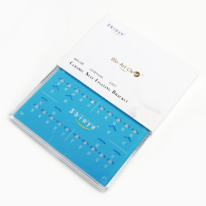 Shinye <span class=keywords><strong>Meilleure</strong></span> Vente Supports Orthodontiques Passifs Autoligaturants en Céramique Supports en Céramique - Product Image 1