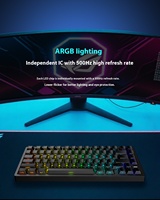 Clavier de jeu de précision Mars75 Mars 75 Pro à axe magnétique, qualité e-sport, capteur Hall nouvelle génération RT0.001, clavier filaire ARGB