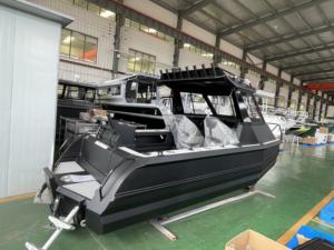 Certificado CE <span class=keywords><strong>6</strong></span>,2 M 20 pies 5mm de espesor con precio de fábrica <span class=keywords><strong>6</strong></span> <span class=keywords><strong>personas</strong></span> pequeño <span class=keywords><strong>yate</strong></span> barco de pesca de aluminio en alta mar a la venta - Product Image 6