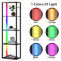 Lampe sur pied LED transfrontalière pour jardin, lumière d'ambiance à intensité variable, lampe sur pied haut de gamme
