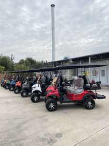 Vente directe d'usine chariot de golf électrique 2 places de haute qualité avec moteur 48V/5000W vitesse 30-50 km/h portée 30-50km - Product Image 5