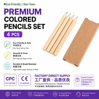 Crayons de couleur en bois naturel avec logo personnalisé, 12 couleurs, vente en gros, OEM, ODM, fabricant, fournitures scolaires et artistiques