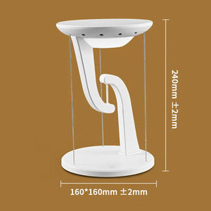 Lampe de table suspendue 3D, charge sans fil, capteur tactile, lampe de bureau, lampe de chevet flottante, veilleuse, décoration d'intérieur - Product Image 6