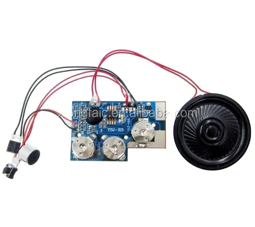 20S 20Secs Voice Recorder Chip Geluidsopname Module Talking Muziek Audio Recordable Wenskaart Met Batterij Kit