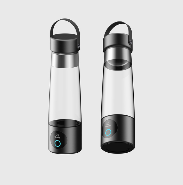 Hydrogen Water Bottle 2026 New Portable SPE PEM Technology 300ml Plastic Household Outdoor Use 4000-5000PPB