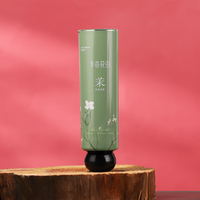 Tubes de crème pour les mains et lotion corporelle cosmétiques personnalisés rose et vert de 160 ml, emballage pour crème solaire avec bouchon à vis mignon