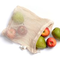 Sac en filet de coton biologique naturel pour emballage de savon, avec cordon de serrage, logo personnalisé imprimé, pochette pour cosmétiques et maquillage
