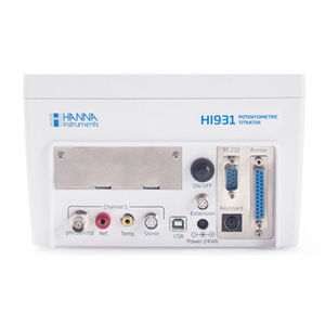 Analyseur d'échantillons liquides HANNA HI931, titreur automatique, pH 20.000, système de mesure - Product Image 3