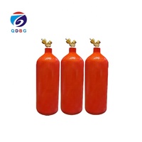 Bouteille de gaz acétylène haute pression en acier 2L, solvant acétone, pression d'essai hydrostatique 5,2 MPa, prix usine, certifiée export
