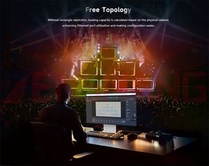 Controladores de Pantalla y Procesadores de Video LED 2 en 1 Novastar VX16s CMS130 / CMS260 VX400 Pro / VX600 Pro / <span class=keywords><strong>VX1000</strong></span> Pro / VX2000 Pro - Product Image 2