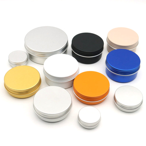 5g 10g 15g 20g 30g 50g 80g 100g 150g 180g 200g 250g vacío contenedor de almacenamiento de botella de aluminio puede plata oro negro de aluminio de la lata - Product Image 3