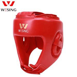 Wesing personalizado de alta calidad Head Guard IBA <span class=keywords><strong>boxeo</strong></span> boca Head Guard casco entrenamiento de combate - Product Image 2