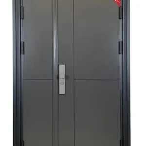 Factory price Modern stainless steel single door design entrance steel door soundproof security steel door for home
