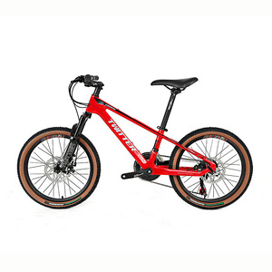 Bicicleta de montaña KID20 de 20 pulgadas de fibra de carbono con horquilla de suspensión y freno de disco doble para niños - Product Image 4