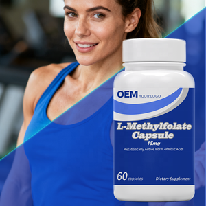 Cápsulas OEM/ODM de L-Metilfolato 5-MTHF Plus Cofactor Metil B12 para el Estado de Ánimo, Homocisteína, Metilación y Cognición - Product Image 3