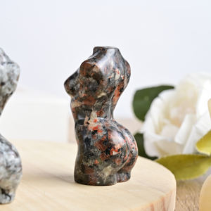 งานแกะสลักคริสตัลรูปผู้หญิง งานแกะสลักด้วยมือจากธรรมชาติ  หินบำบัด  ของตกแต่งบ้าน  ผู้จัดจำหน่ายขายส่ง - Product Image 3