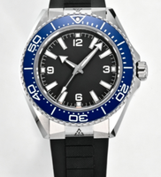 Montre mécanique automatique de plongée pour homme - Boîtier en acier inoxydable, lunette en céramique, mouvement lumineux, vente en gros multicolore