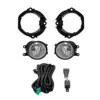 Juego de Faros Antiniebla para Toyota Corolla Fielder 2009 2010 2011, Kit de Faros Antiniebla con Cables e Interruptor