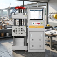 Testeur de compression servo-électrohydraulique |   Machine d'essai de résistance du béton |   Équipement de laboratoire
