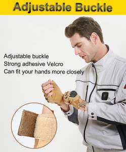 Gants tactiques d'hiver résistants aux chocs, à doigts entiers, en microfibre, antidérapants et résistants aux coupures - Product Image 3