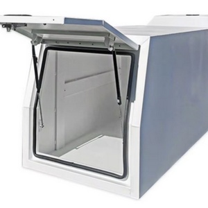 Portable 1000mm Gullwing Ute Canopy <b>Waterproof</b> Aluminium 2-Compartment Lockable Powder Coated Tool <b>Storage</b> <b>Box</b> for Outdoor Use - Product Image 3