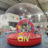 Tente transparente commerciale bon marché pour l'extérieur, maison gonflable de camping à bulles, centre commercial, château gonflable pour enfants