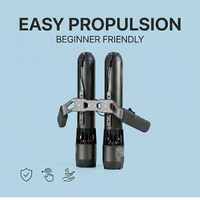 Scooter sous-marin à double hélice, prix d'usine, propulseur marin portable, double moteur, booster de plongée, appareil de plongée à la main