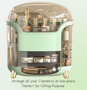 Wholesale Bathroom Vanity Makeup 10 Drawer Big Cosmetics Storage Box for Women Plastic <b>Make</b> <b>up</b> Skincare Display <b>Case</b> - Product Image 2