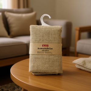 Tela de Lino ILAN 100x80cm Color Natural Decoración del Hogar - Product Image 2